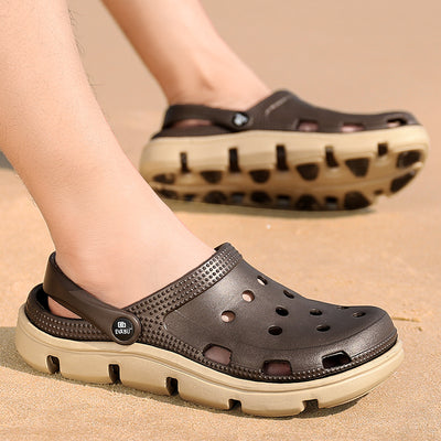 Sandalias Hombre Verano Tipo Zueco Baotou Outdoor Tendencia - Image 17