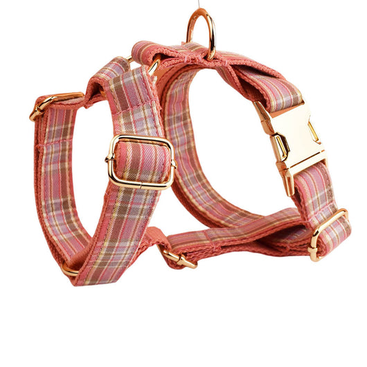 Collar de Tracción a Cuadros para Mascotas - Image 9