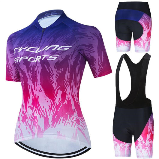 Jersey de Ciclismo de Manga Corta con Culotte para Hombre - Traje Deportivo Transpirable - Image 7
