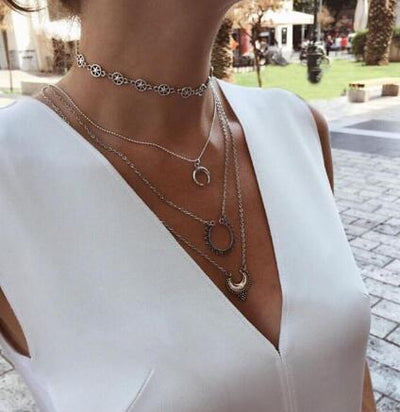 Collar Largo Multicapas Elegante - Image 12