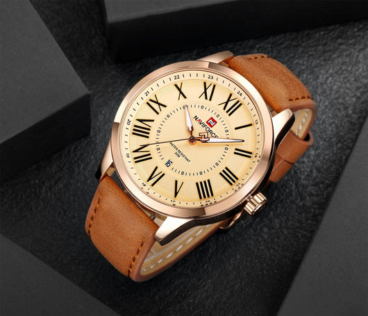 Reloj Pulsera Impermeable con Calendario Romano - Image 14