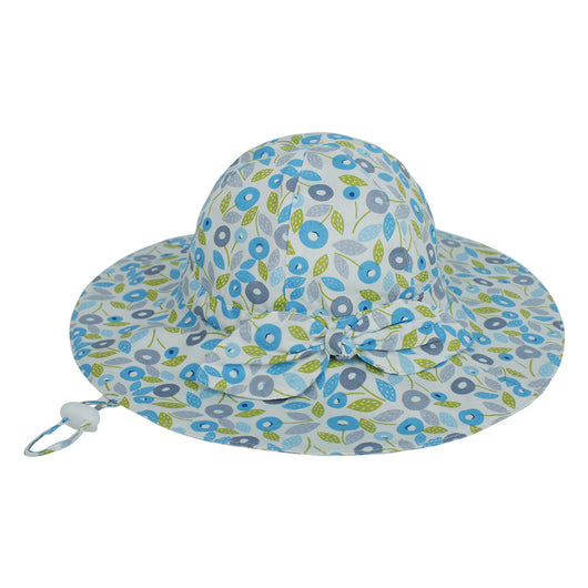Gorro de Bebé Verano Algodón Floral Estilo Europeo - Image 8