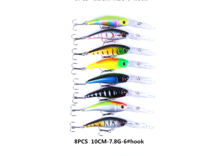 Set Completo de Pesca Portátil 43 Piezas con Cebo Plástico - Image 5