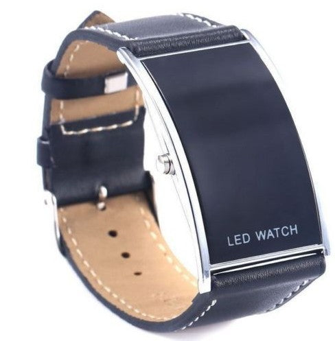 Reloj Deportivo de Cuero para Hombre - Estilo Primera Capa