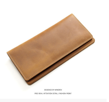 Billetera de Cuero Retro Slim para Hombre - Image 7