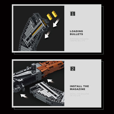 Juego de Construcción Militar AK47 - Bloques Educativos para Niños - Image 11