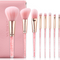 Brocha de Maquillaje Efecto Arenas Movedizas Rosa