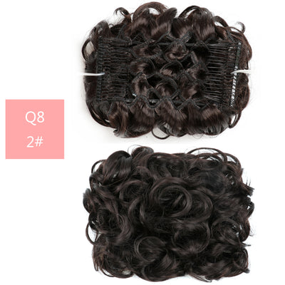 Moño Postizo de Fibra Sintética Resistente al Calor - Cabello de Seda Artificial - Image 16