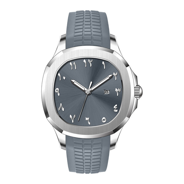 Reloj Deportivo Resistente con Banda de Silicona y Diseño Militar