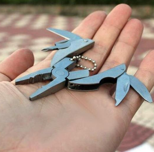 Alicates Multiusos Plegables Compactos para Aventuras al Aire Libre