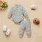 Conjunto de Buzo y Pantalón de Algodón con Estampado Infantil para Hombre