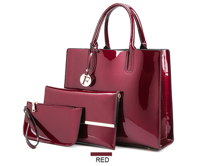 Pack de 3 Bolsos de Cuero Premium