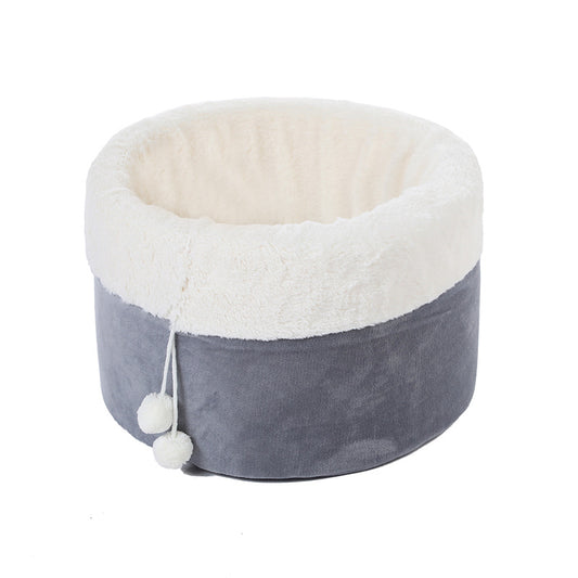 Cama Térmica Acogedora para Gatos - Nido Estampado en Felpa - Image 2