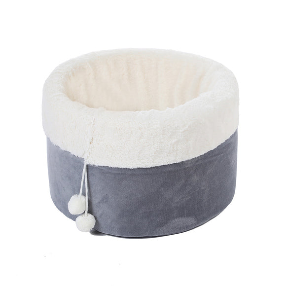 Cama Térmica Acogedora para Gatos - Nido Estampado en Felpa