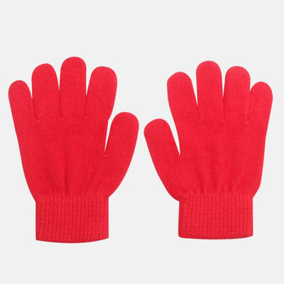 Guantes de Cashmere Puro con Dedos Separados para Niños - Image 14
