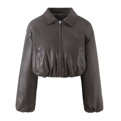 Chaqueta Acolchada Negra para Mujer - Diseño Moderno y Cálido - Image 6