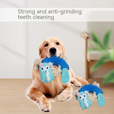 Juguete Mordedor para Perros con Sonido - Diseño Anatómico Resistente
