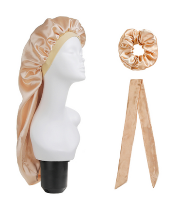 Turbante Trenzado para Cabello con Ala Ancha - Set de 3 Piezas - Image 11