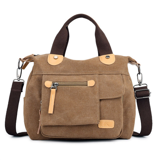 Bolsa de Lona Retro Casual para Mujer - Image 5
