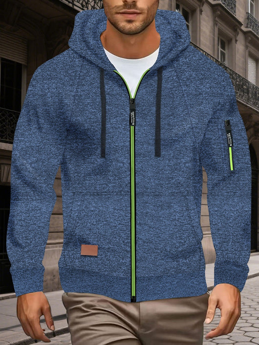 Sudadera Deportiva con Capucha Jacquard para Hombre - Image 8