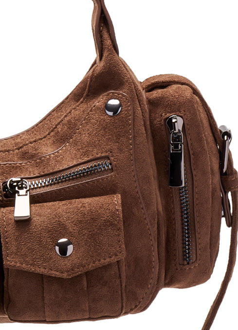 Bolso de Ante Retro para Mujer - Bolsa de Hombro Versátil y Elegante - Image 2