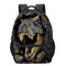 Mochila Escolar Infantil Casual de Poliéster