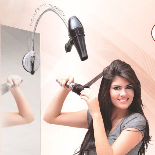 Organizador de Secador con Ventosa - Soporte de Pared para Secador de Cabello - Image 10