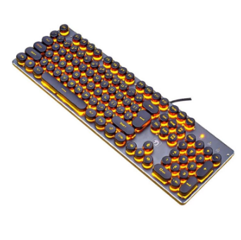 Teclado Steampunk Mecánico Retro - Image 5
