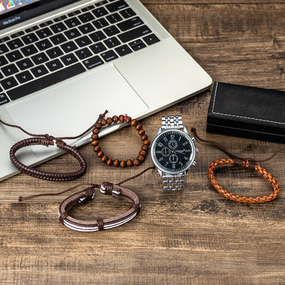 Reloj Deportivo de Acero Inoxidable con Movimiento de Cuarzo - Image 5
