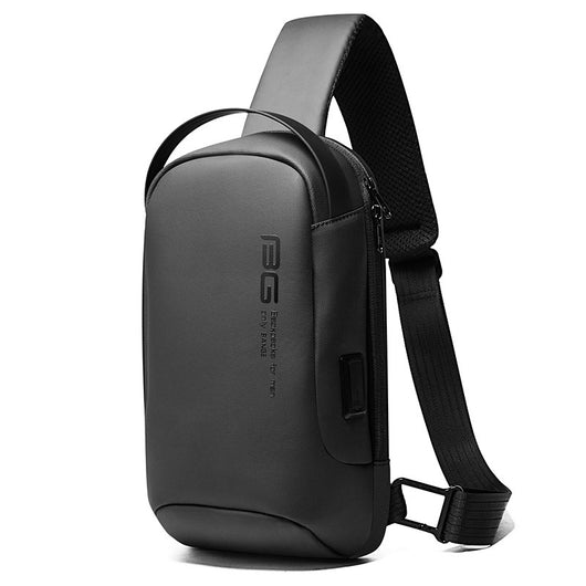Bolsa Mensajero Casual de Pecho para Hombre - Diseño Asimétrico Profesional - Image 16