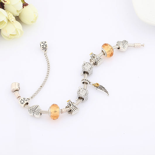 Pulsera Corazón Ángel Guardián con Alas - Image 4