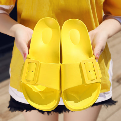 Sandalias Cómodas con Hebilla Ajustable - Chanclas Verano Suela Suave para Mujer - Image 2