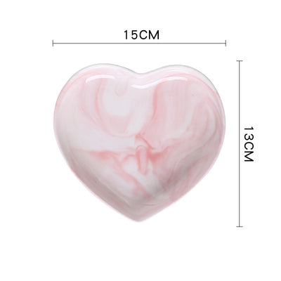 Juego de Bowls y Cucharas de Cerámica con Forma de Corazón para Parejas - Image 17