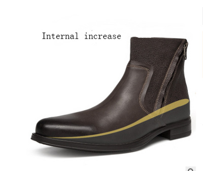 Botas Martin de Cuero Retro Británico con Plataforma - Estilo Coreano Trendy - Image 8