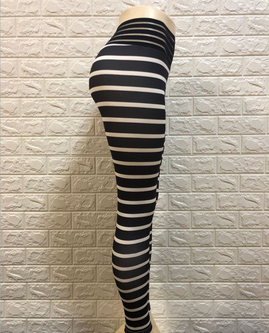 Leggings Yoga Cintura Alta con Estampado de Peces - Tela Elástica Suave - Image 4
