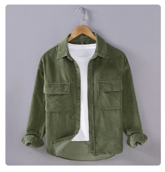 Camisa Suelta Oversize para Hombre - Estilo Casual y Cómodo - Image 14