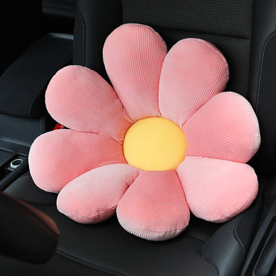 Reposacabezas de Peluche Floral para Auto - Image 3