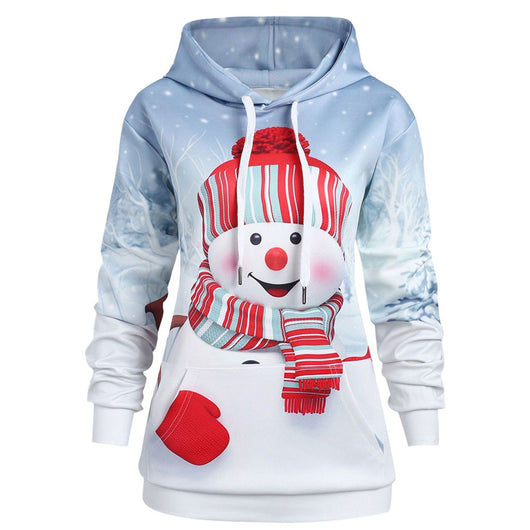 Suéter Navideño con Estampado de Muñeco de Nieve - Image 5