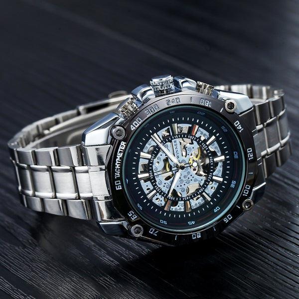 Reloj Automático Hueco Winner Winner - Diseño Mecánico Elegante