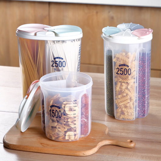 Contenedor de Almacenamiento para Alimentos Secos y Cereales con Tapa Transparente - Image 5