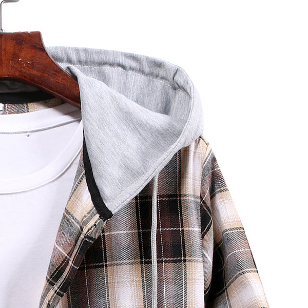 Camisa Cuadriculada Oversized para Parejas - Diseño a Cuadros Clásico