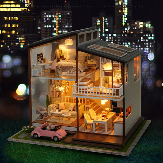 Casa Loft Miniatura Artesanal - Regalo Creativo Perfecto - Image 2