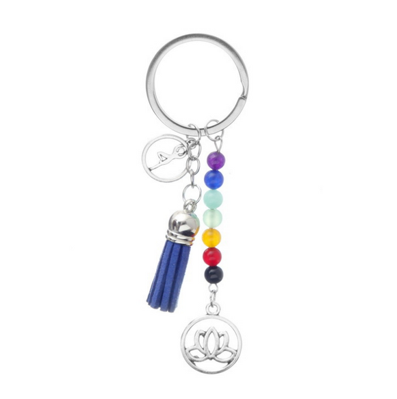 Llavero Chakra con Hebilla de Seguridad