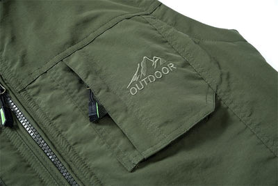 Chaleco Acolchado Impermeable con Múltiples Bolsillos - Image 13