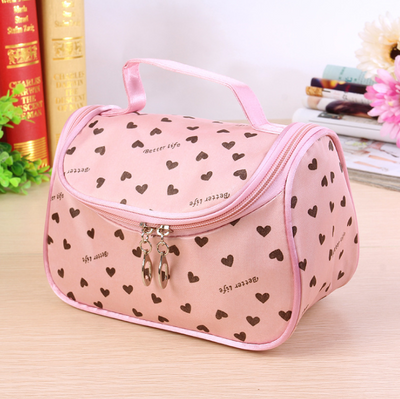 Bolso de Mano Coreano con Corazón de Durazno y Lunares Adorables - Image 6
