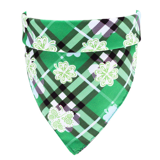 Pañuelo para Mascota de Algodón Puro Verde - Image 10
