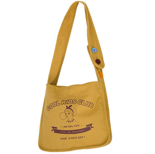 Bolsa Bandolera Niña Burbujas - Correa Ancha y Botones de Color - Image 7