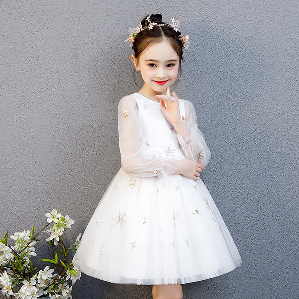 Vestido de Dama de Honor Floral para Niña