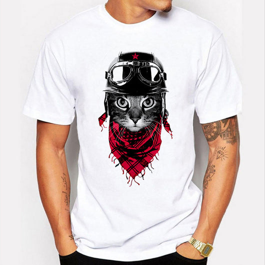 Camiseta Estampada Panda de Manga Corta en Oferta