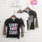 Remera Manga Larga con Diseño Tatuaje y Costuras